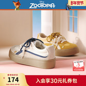 小个子百搭休闲板鞋 女2025年秋新款 迪士尼系列 热风厚底德训鞋