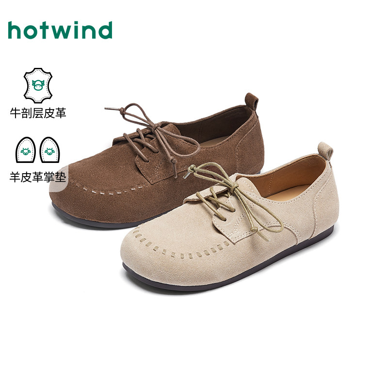 热风平底勃肯鞋女款2026年春季新款休闲百搭勃肯女鞋米色通勤鞋子,女鞋,勃肯鞋/软木鞋,淘宝优惠券,粉丝福利购,淘宝优惠卷