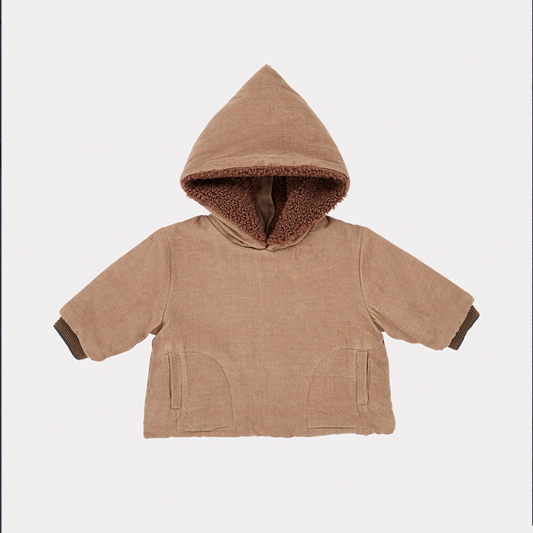 lenias LN家 Caramel 20AW baby款羊羔绒后背小心机拉链卫衣