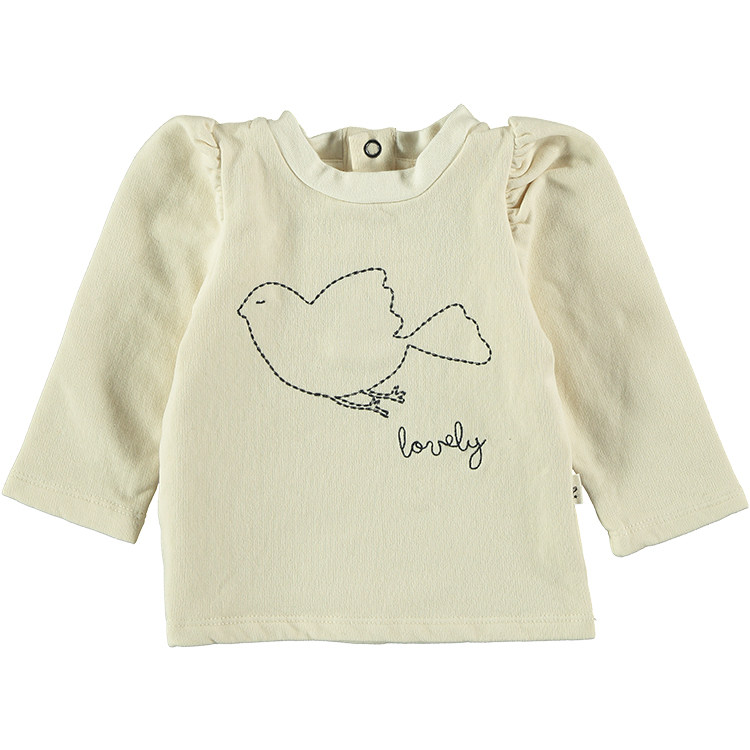lenias LN家my little cozmo20AW秋冬款baby款有机棉小鸟卫衣