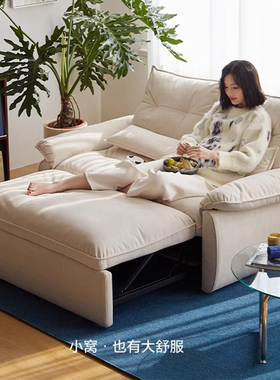 可拆洗沙发床折叠一体两用2025新款小户型客厅可伸缩单双人沙发床