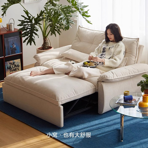 政府补贴可拆洗沙发床折叠一体两用2026新款小户型客厅双人沙发床