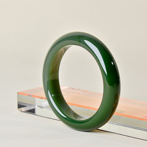 凤飞凰收藏级和田碧玉手镯