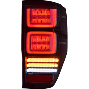专用于福特ranger尾灯总成12-19福特皮卡改装流水转向灯LED后尾灯