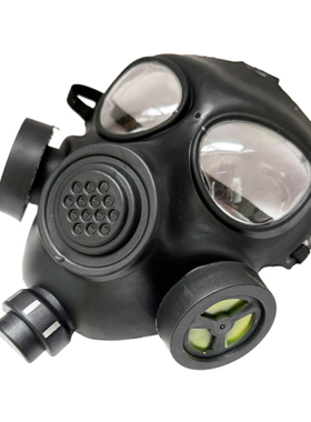 万圣节黑色塑料面具道具防毒面具生化危机面具塑料外星人面具道具