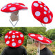 创意蘑菇盖帽子头戴红伞伞蘑菇帽子个性 礼物拍照儿童成人香菇帽
