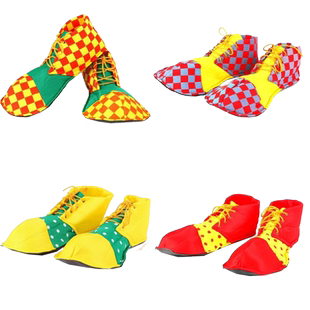 舞会演出 Cosplay化妆舞会道具 小丑服配饰小丑鞋子海绵小丑鞋