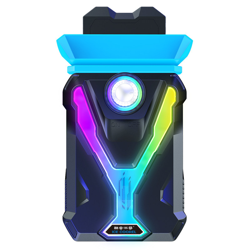 酷睿冰尊笔记本抽风式散热器电脑侧吸式15.6英寸降温静音风扇机14