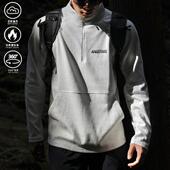 ANDTIMIE美式 骑行篮球健身跑步速干半拉链立领上衣 运动卫衣升级版