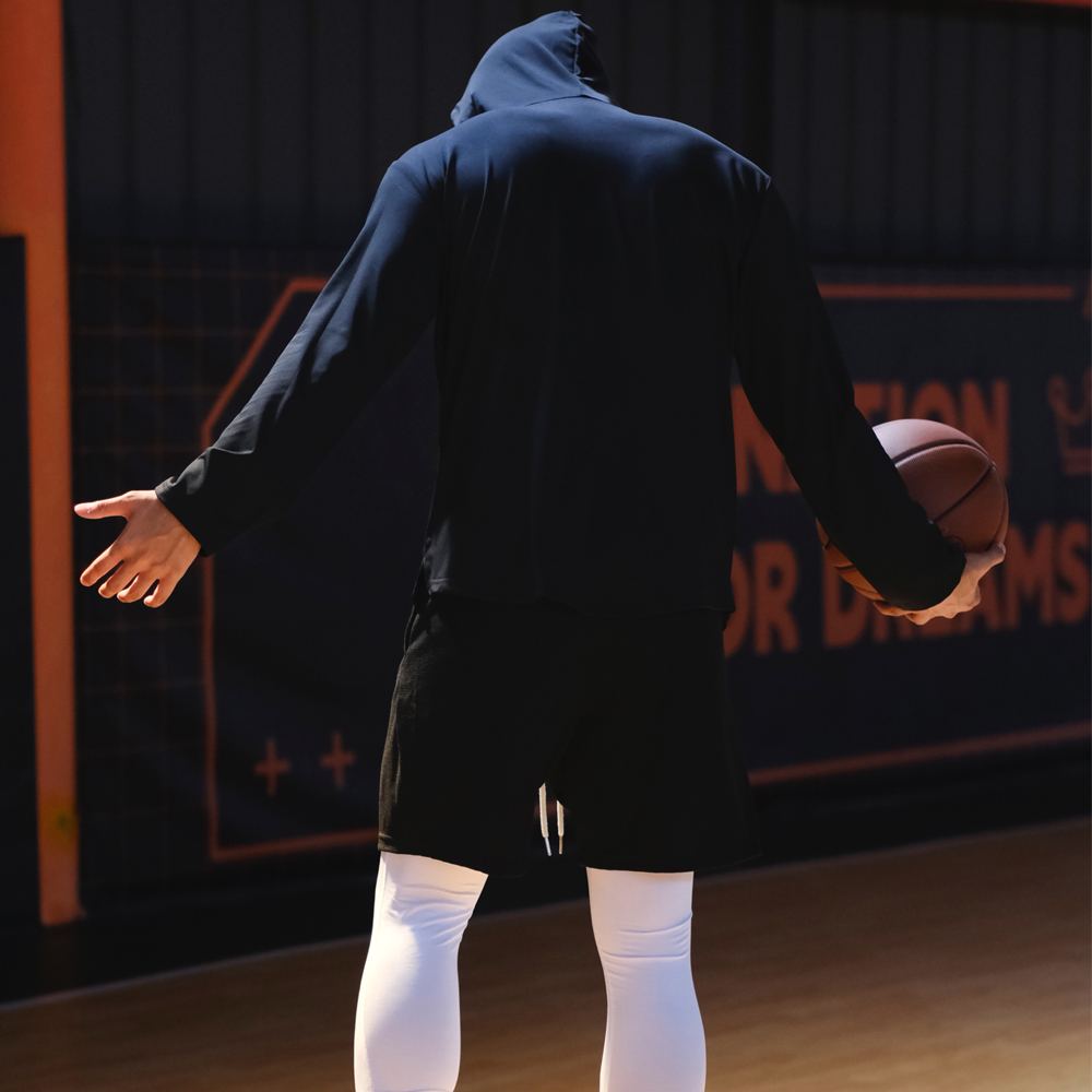 美式速干高弹连帽速干