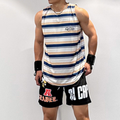 圆领坎肩 篮球训练运动跑步健身无袖 andtime美式 背心投篮服T恤夏季