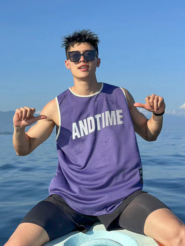 andtime正品热浪美式背心