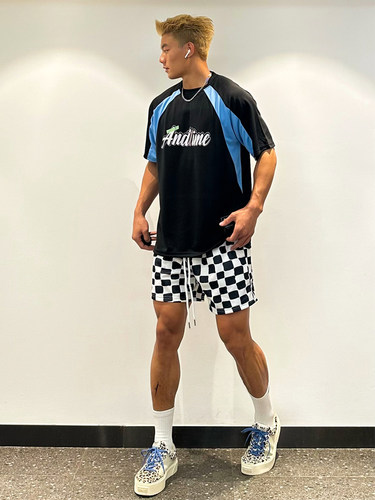 andtime正品【破浪】赛车短袖