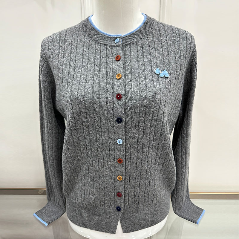 羊绒开衫毛衣女外套针织衫羊毛衫