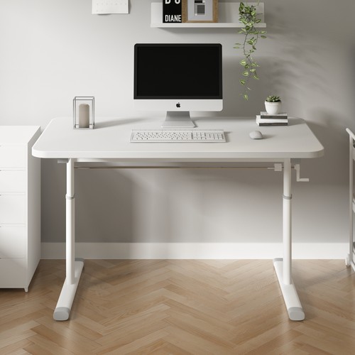 可升降电脑桌台式家用书桌