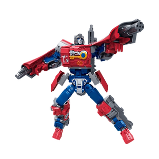 新乐新航海变形合金版山东号航母驭洋战将机器人玩具儿童金刚男孩