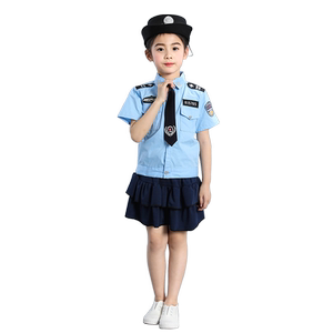 儿童小交警服装男女童警官摄影服