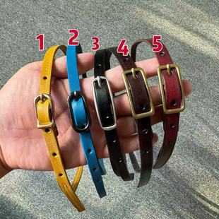 工厂尾货清仓 默认微瑕 女窄版腰带头层牛皮树膏皮皮带实用百搭