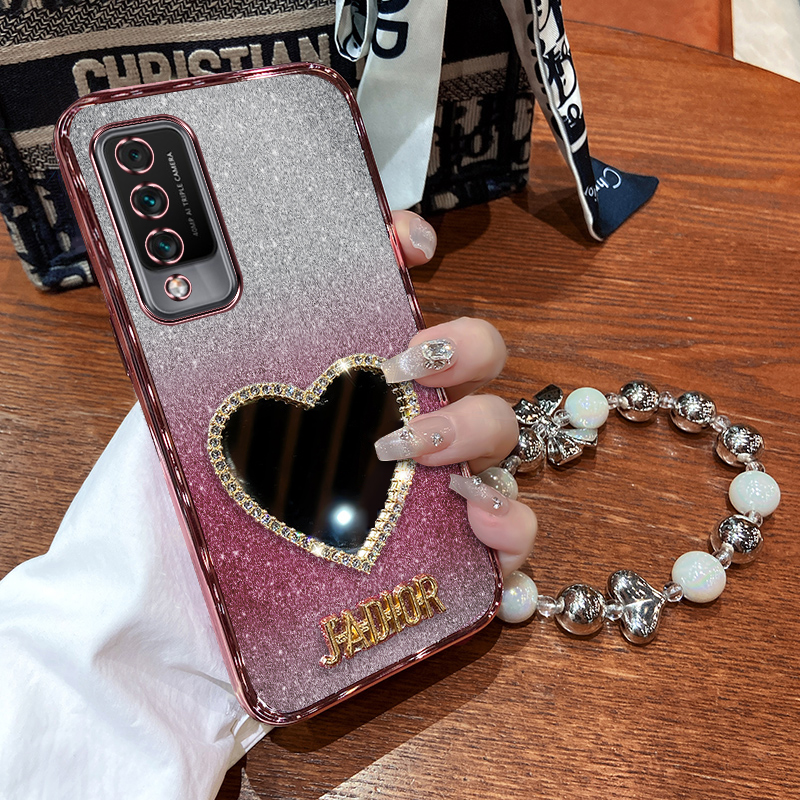 华为麦芒10创意手机壳带镜子