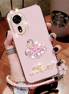 华为hinova12se手机壳智选hinove12es保护套硅胶SUP一BD00可爱创意hinovo全包防摔软壳hi手绳nova12女新款钻