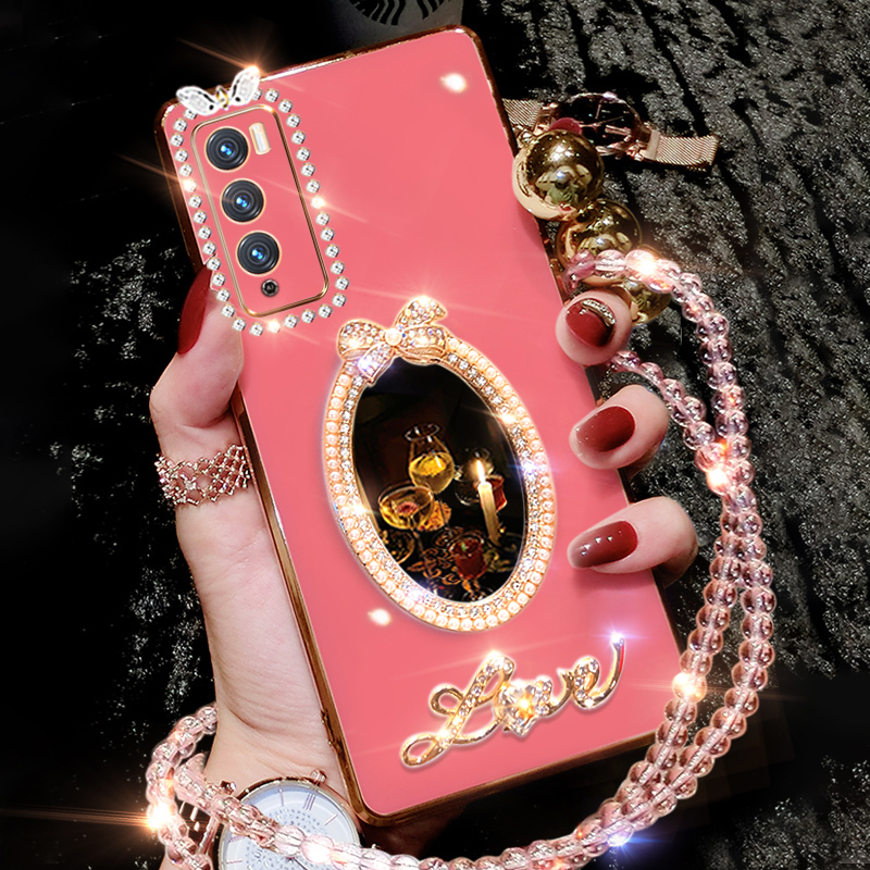 华为畅享Z硅胶创意手机壳补妆镜