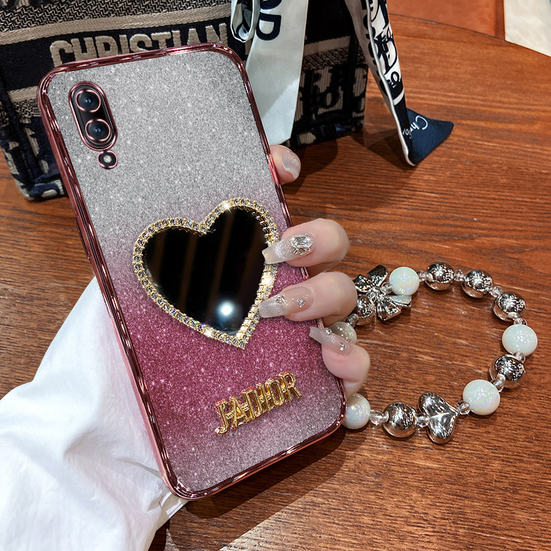vivox23手机壳vivo保护x23幻彩版硅胶套V1809A全包1816T防摔vivix透明软vovix炫vovox男女新款带镜子潮流网红