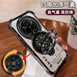 适用于realme真我14Pro手机壳四角气囊防摔RMX5055简约小众气质14pro镜头膜保护套oppo高颜值男女OPP时尚 个性