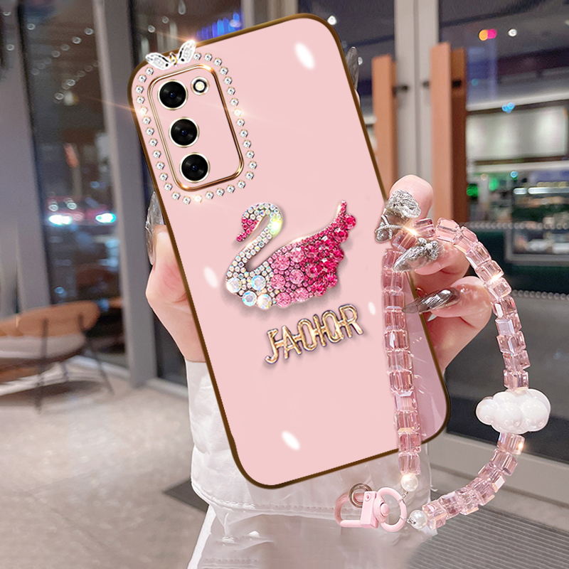 oppoA56硅胶创意手机壳镶钻