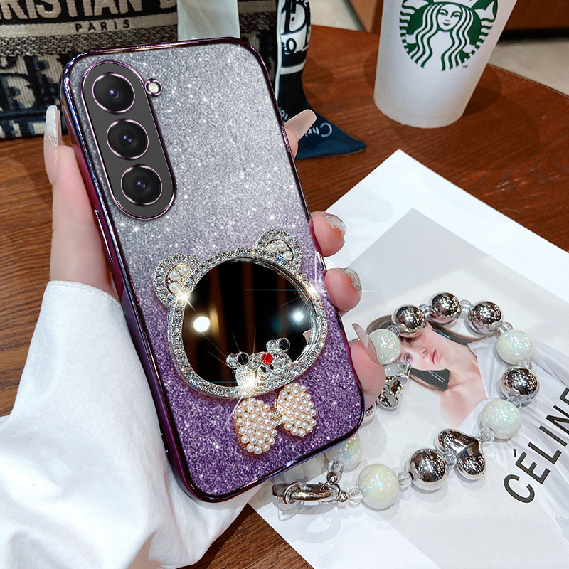 三星s23硅胶创意手机壳闪粉创意