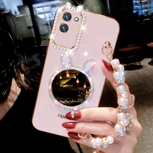 补妆镜poopa0ppoa56钻oppo保护套oppa opooa565G防摔oppia56潮女新款 oppoa56手机壳 opppa56软胶opoa56女款