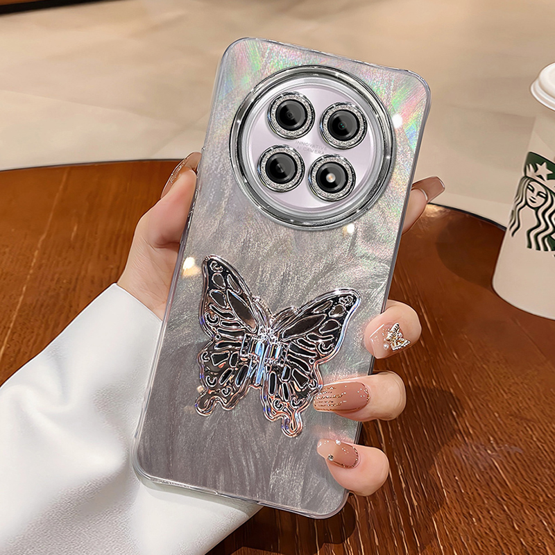 羽纱手机壳保护套蝴蝶支架新款潮