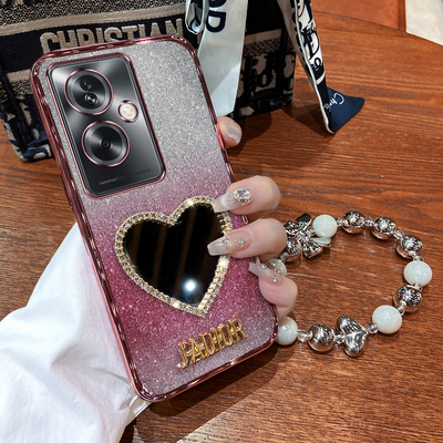 oppoa2硅胶创意手机壳带镜子