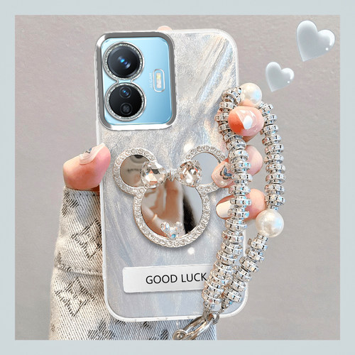 羽纱手机壳保护套补妆镜新款潮流