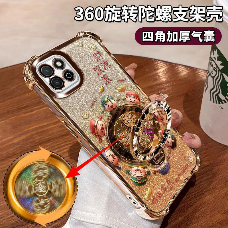 荣耀畅玩20手机壳四角气囊时尚女
