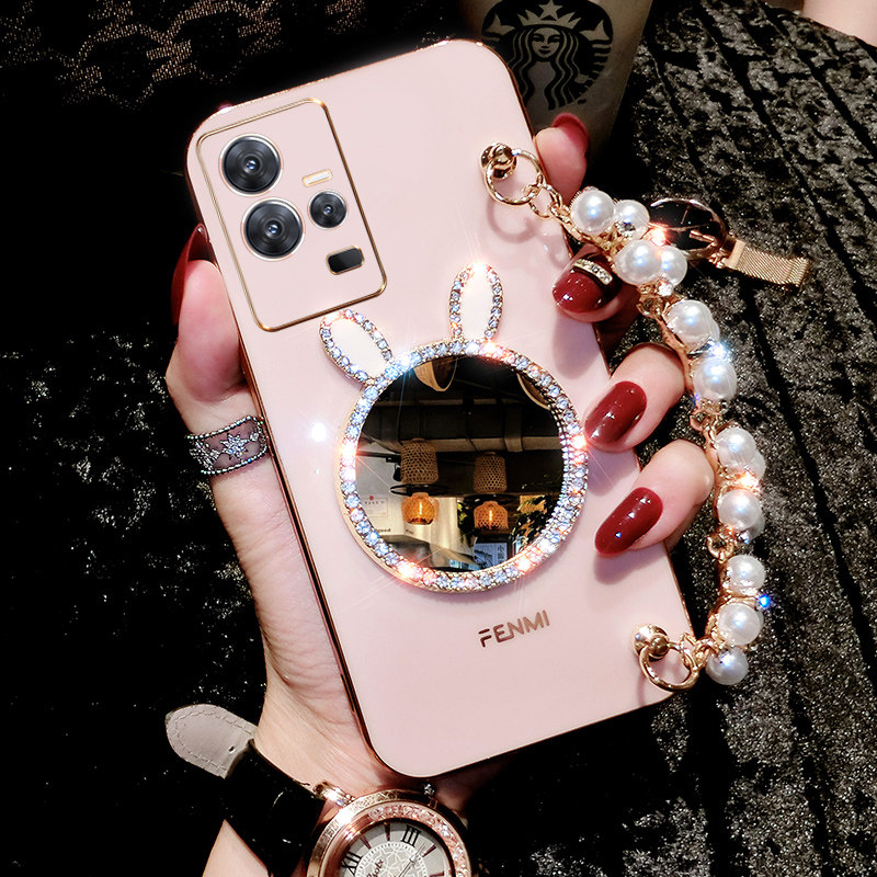 vivoiqoo11硅胶创意手机壳补妆镜