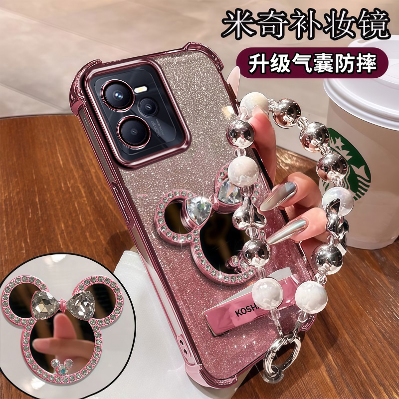 新款手机壳自带补妆镜