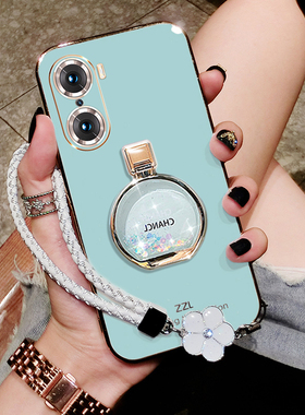 华为荣耀60手机壳honor60pro保护套5G硅胶LSA一AN00全包防摔TNA软壳por外壳六十男女潮牌605g新款p网红带支架