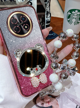 华为畅享60x手机壳畅想X60保护套硅胶STG一AL00镜头全包6OX防摔STGAL软壳畅亨ALOO男女STGALOO带镜子新款