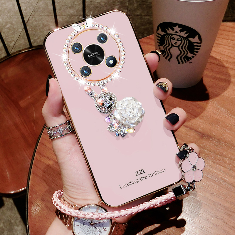 华为nzone50pro硅胶创意手机壳钻