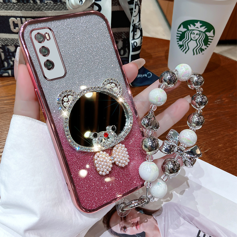 华为畅享Z硅胶创意手机壳闪粉