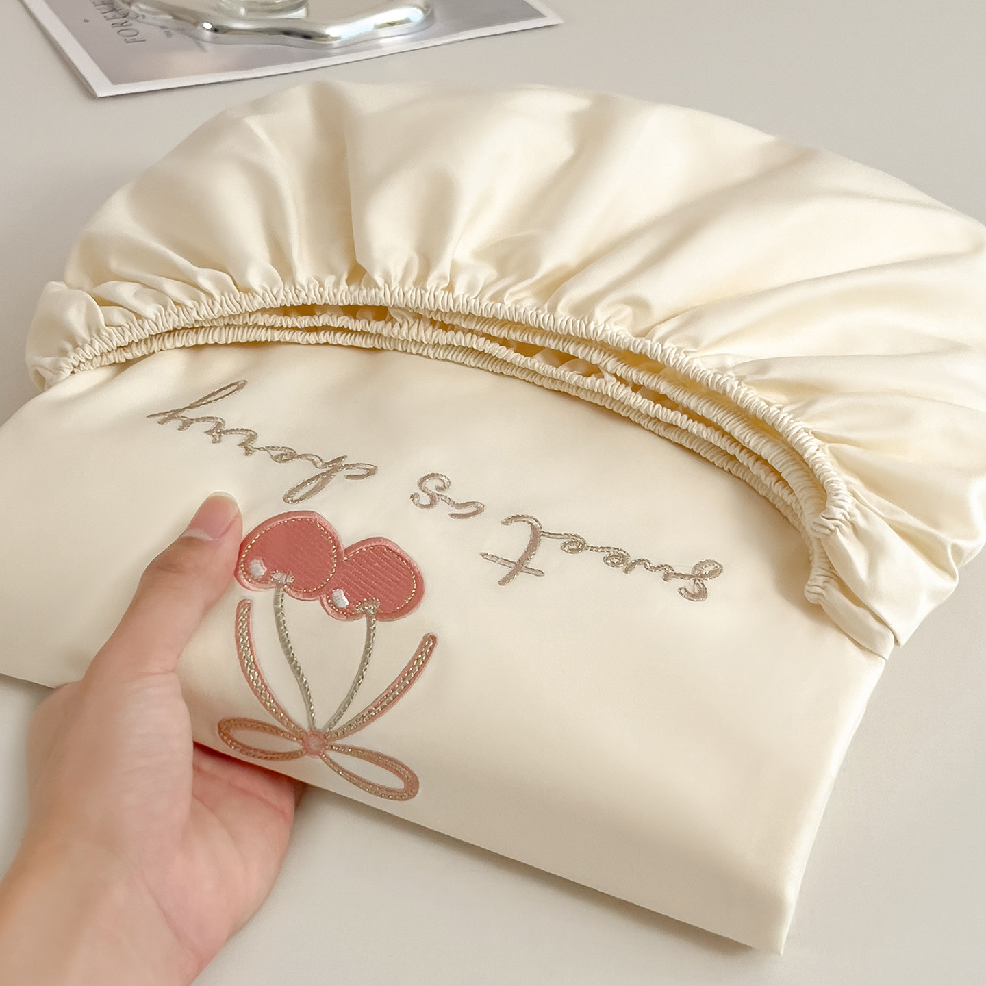 a类高端纯棉床笠单件100全棉床垫保护套全包隔脏防尘防螨床套床罩