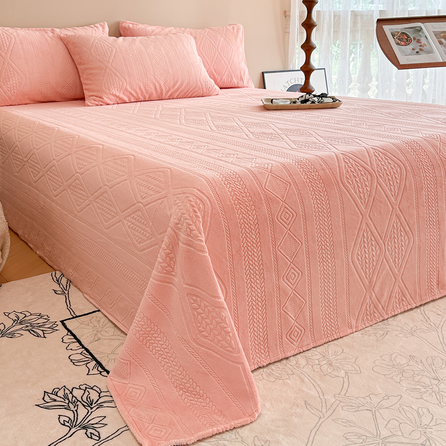 冬被冷？5秒升温2025牛奶绒床单