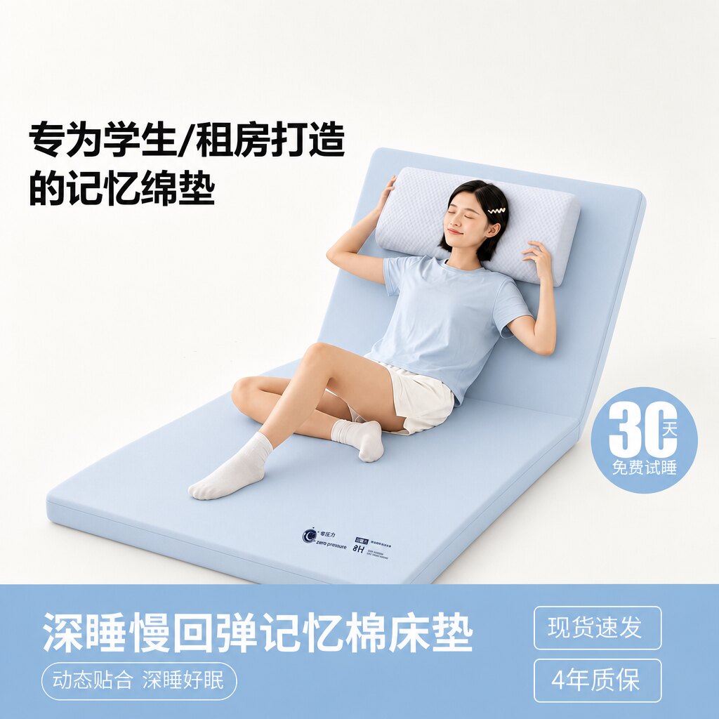 整夜深睡双芯Pro记忆棉床垫