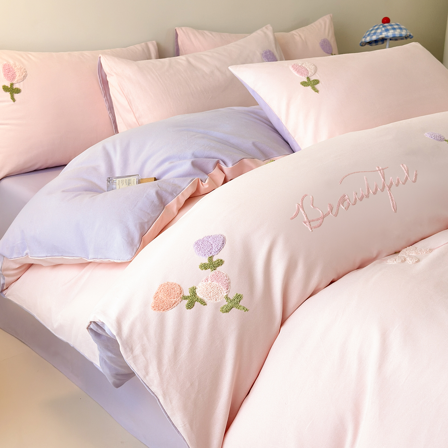 2025秋冬磨毛四件套全棉100纯棉