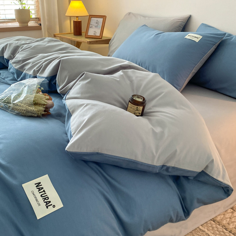 床上四件套纯棉100全棉床单被罩被套三件套儿童床品男生2026新款