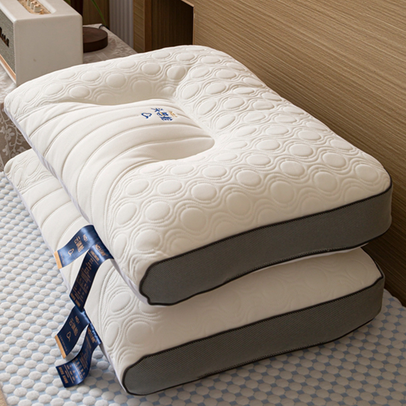 泰国乳胶记忆枕头护颈椎助睡眠睡觉专用整头单人枕芯家用一对装男