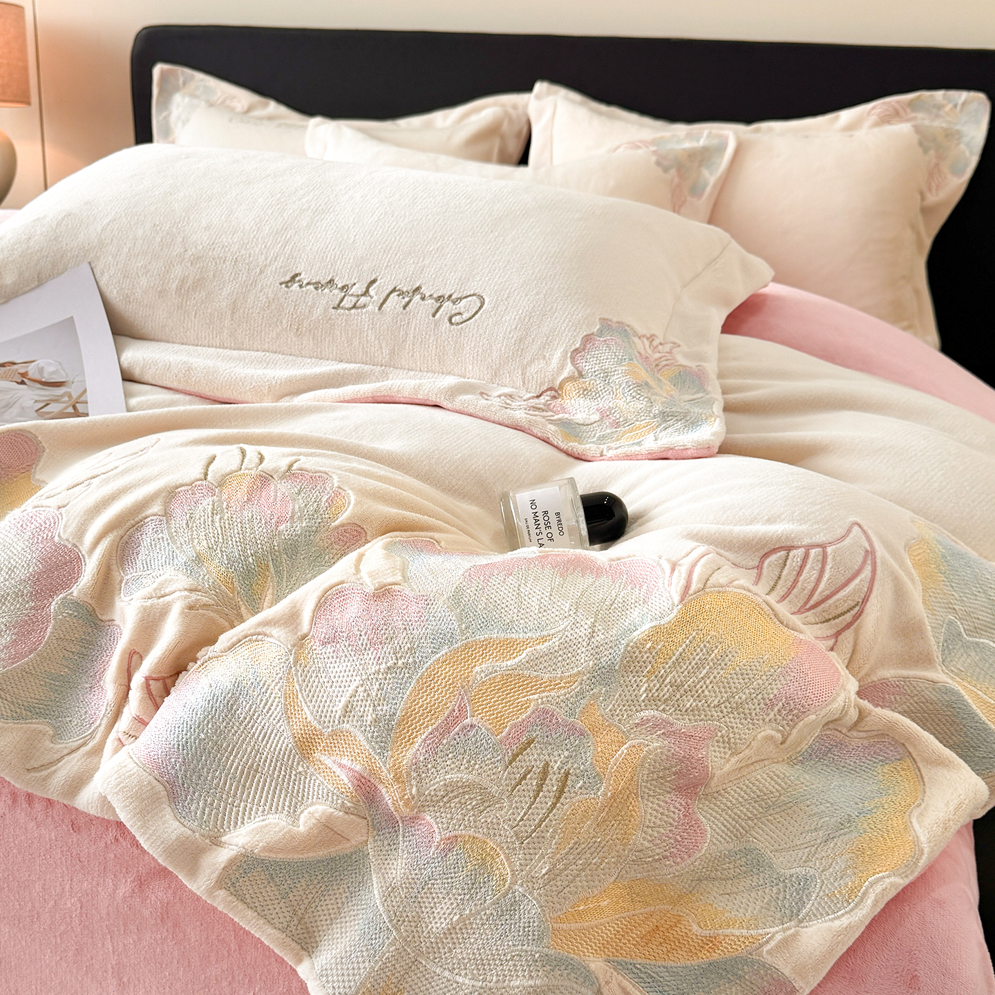 冬天四件套牛奶绒加厚保暖珊瑚绒