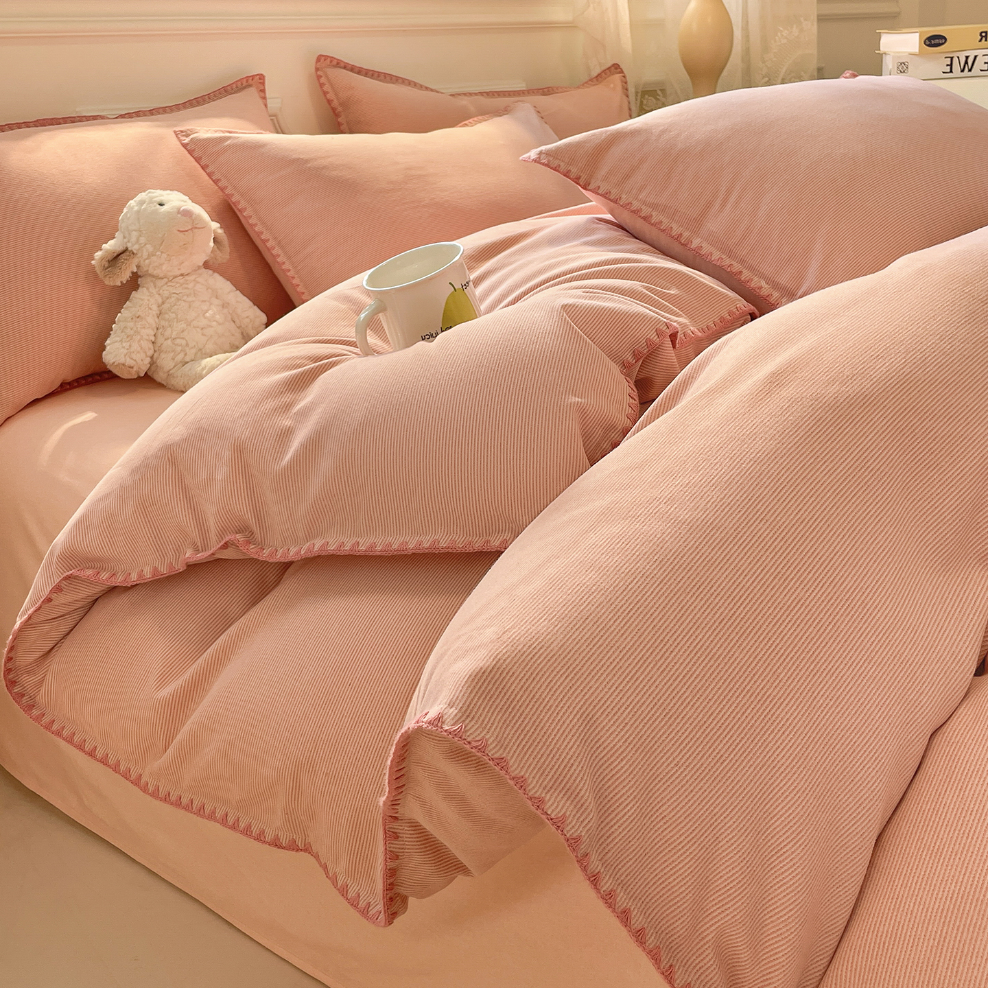 2025新款加厚保暖磨毛四件套床品