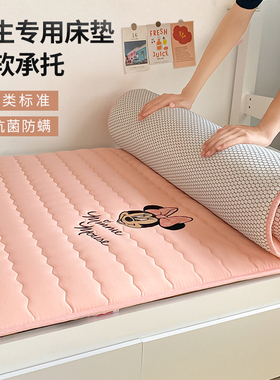 儿童学生宿舍床垫软垫单人专用90x190寝室上下铺褥子床褥垫可定制