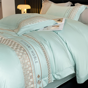 2026新款高级感纯棉四件套100全棉四季款床单被套床笠款床品男生